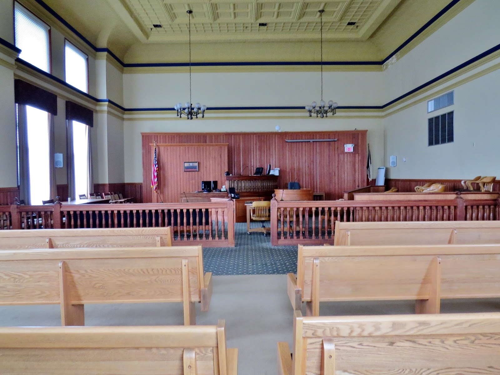 Liberty or Death Marshall County Courthouse and Clocktower