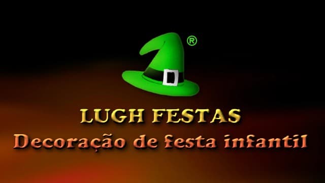 Lugh Festas - Decoração para festa de aniversário - Logotipo da marca