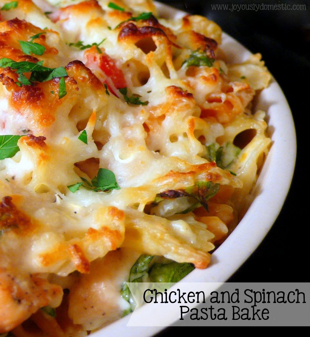 Garlic Parmesan Chicken Pasta Bake Garlic Parmesan Chicken Pasta Bake
