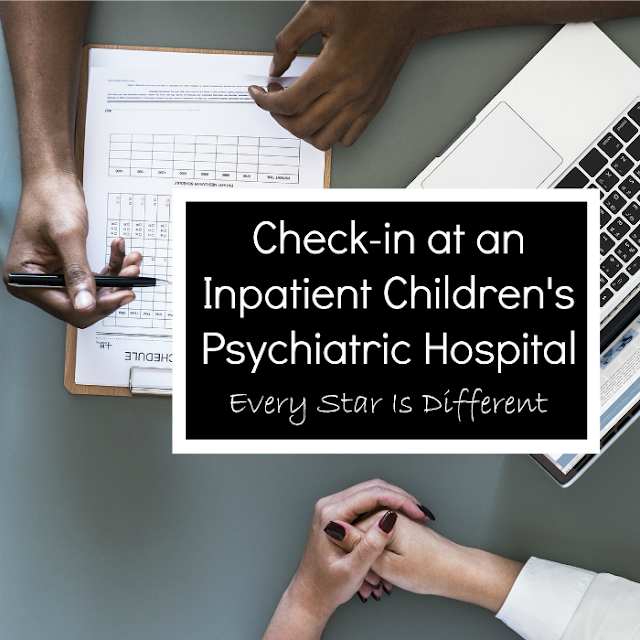Check-in at an Inpatient Children's Psychiatric Hospital