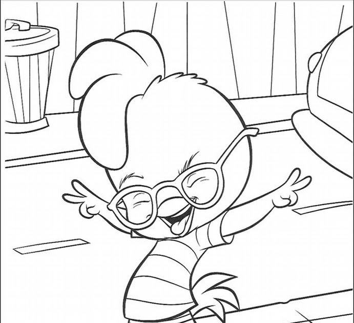 Chicken Little Coloring Pages Free Download