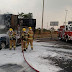 BOMBEIROS CONTROLAM INCÊNDIO EM TRIO ELÉTRICO NO GAMA