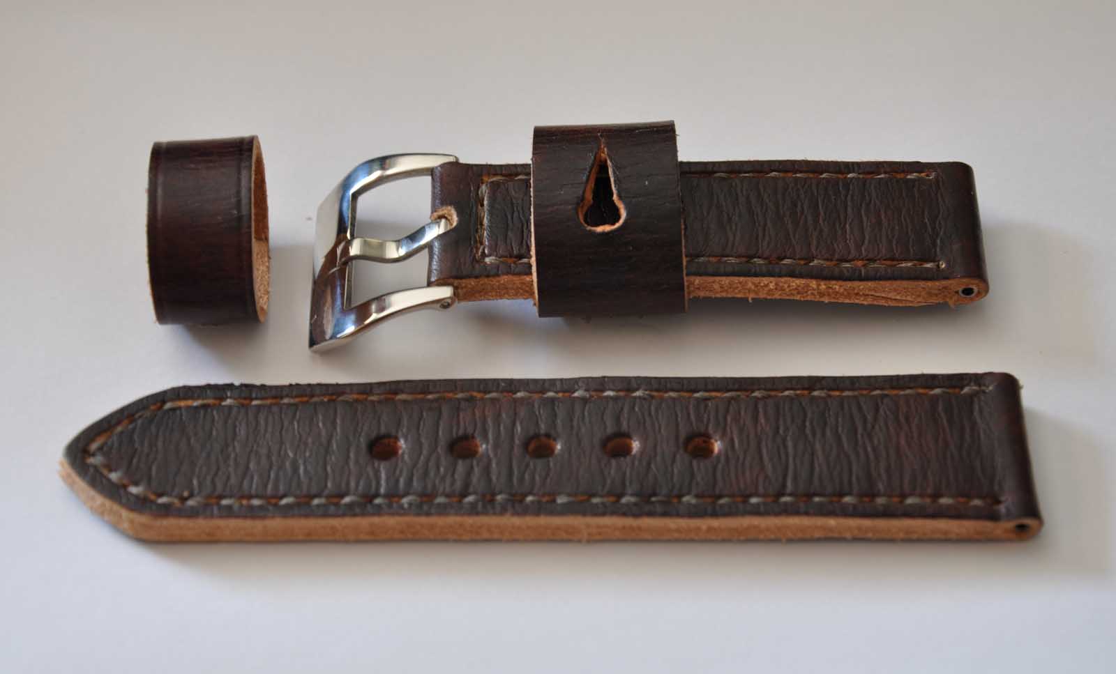 CentaurStraps - Handmade leather watch straps: Panerai Vintage ammo ...