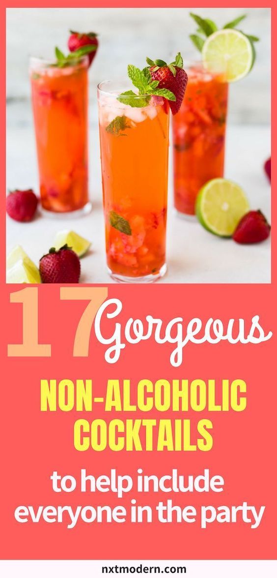 17 Fabulous NonAlcoholic Cocktail Recipes for the Social NonDrinker