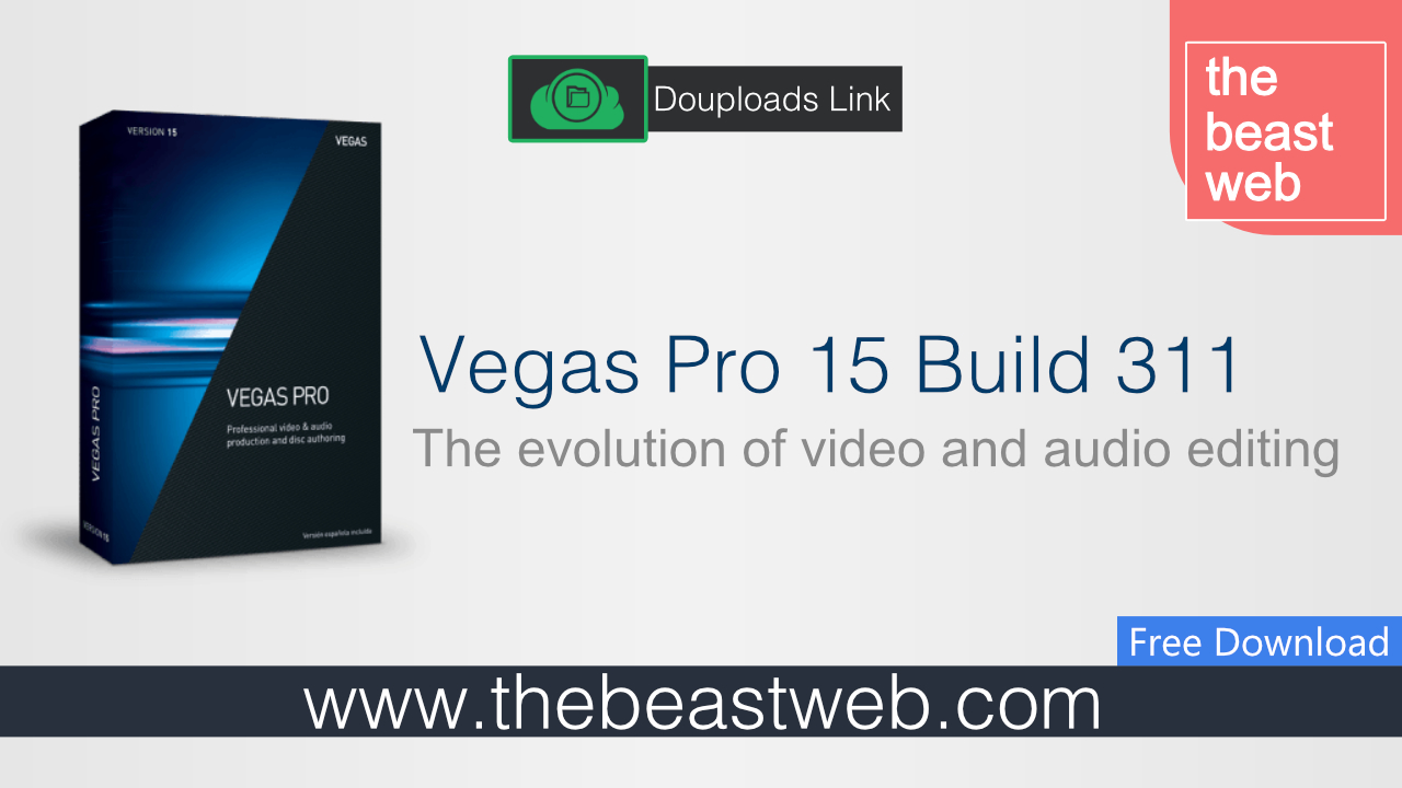 Vegas Pro 15 Build 311 Full