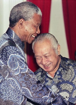 Nelson Mandela dan Soeharto