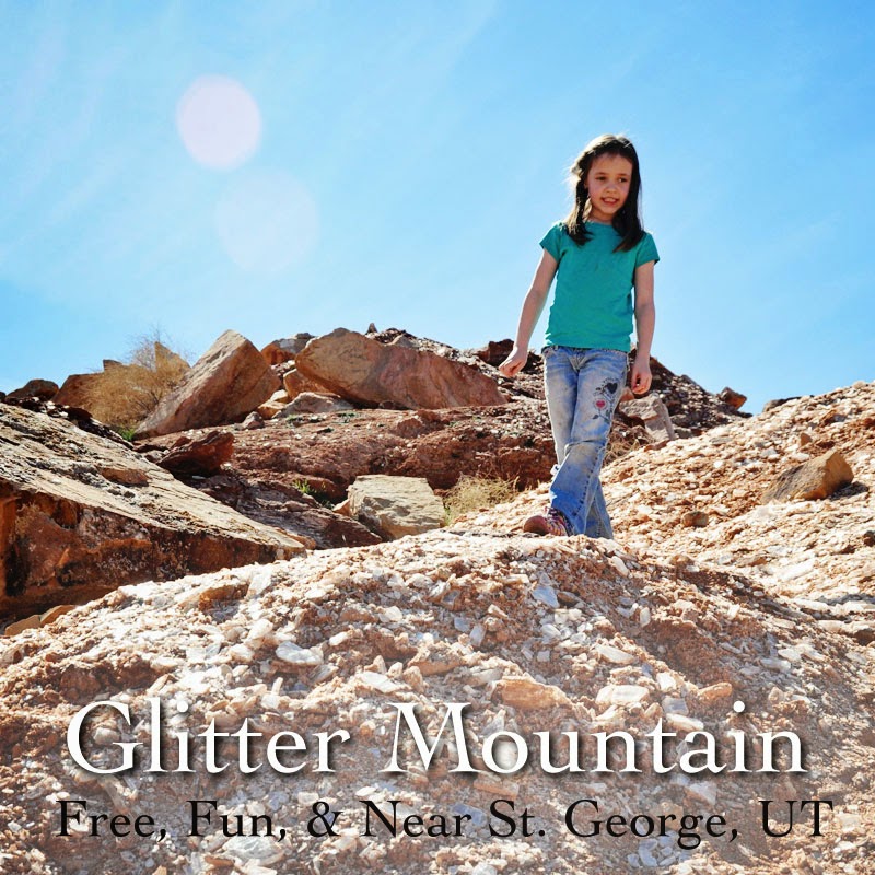 Holly Brooke Jones Glitter Mountain near St. Utah
