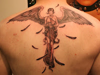 Small Angel Tattoos For Men