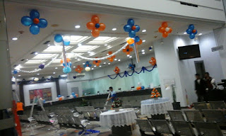 Dekorasi Balon Bank BRI Dekorasi Balon Bank BRI
