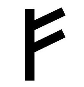 Image of Fehu rune 
