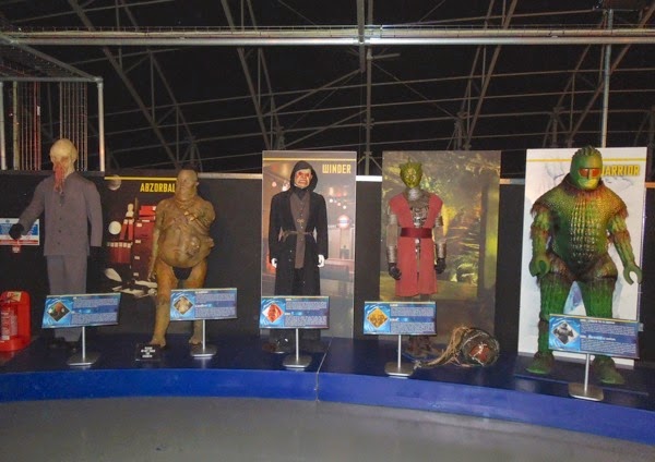 Original Doctor Who alien and monster costumes