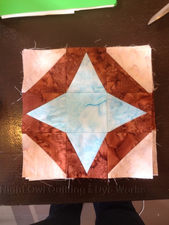 Night Owl Quilting & Dye Works More Progress