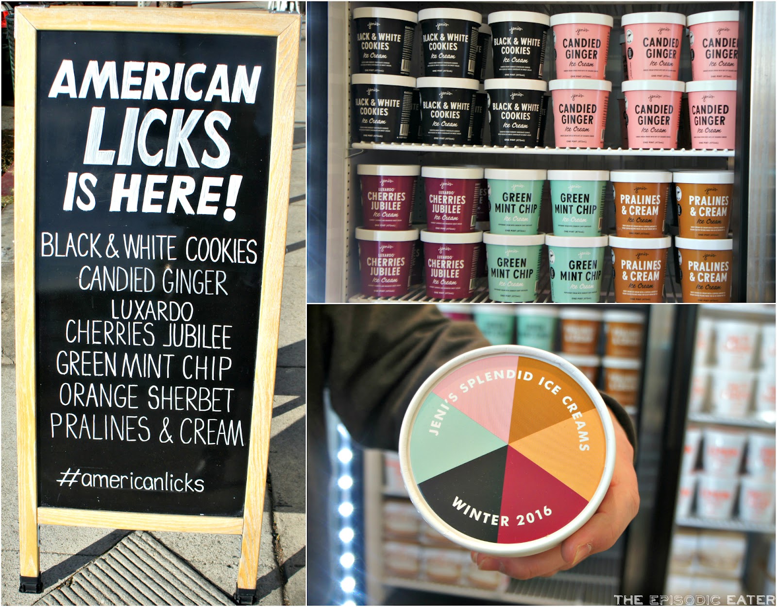 Jeni's Ice Cream (Los Angeles, CA) - American Licks Collection on The Episodic Eater