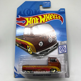 hot wheels volkswagen t2 pickup 2019
