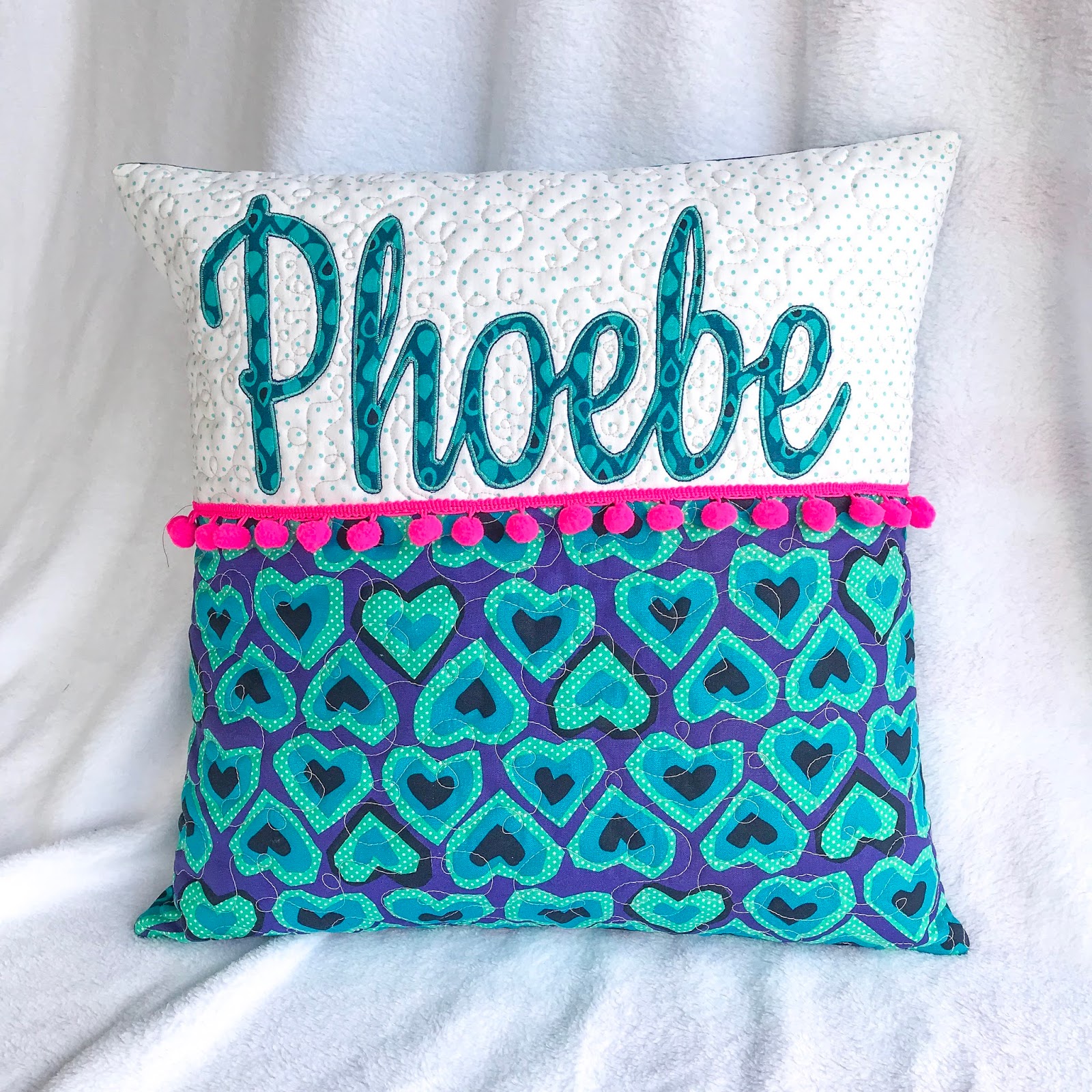 Custom Applique Pillows Samelia's Mum