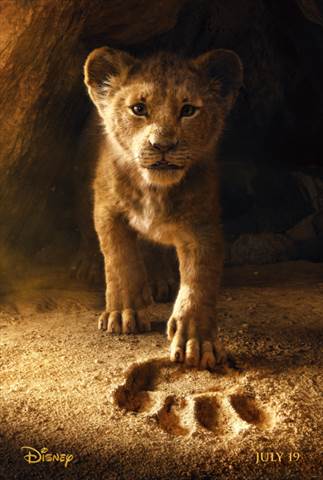 The Lion King Disney movie releases 2019