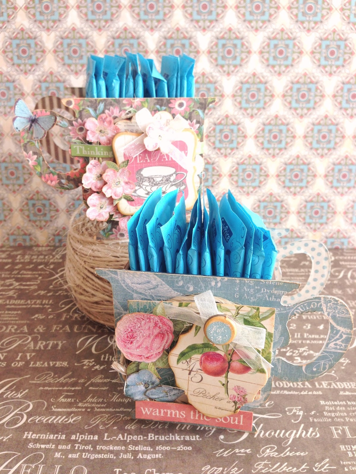 Katie Z. Paperworks Mini Teacup Holders Tutorial on Snapguide