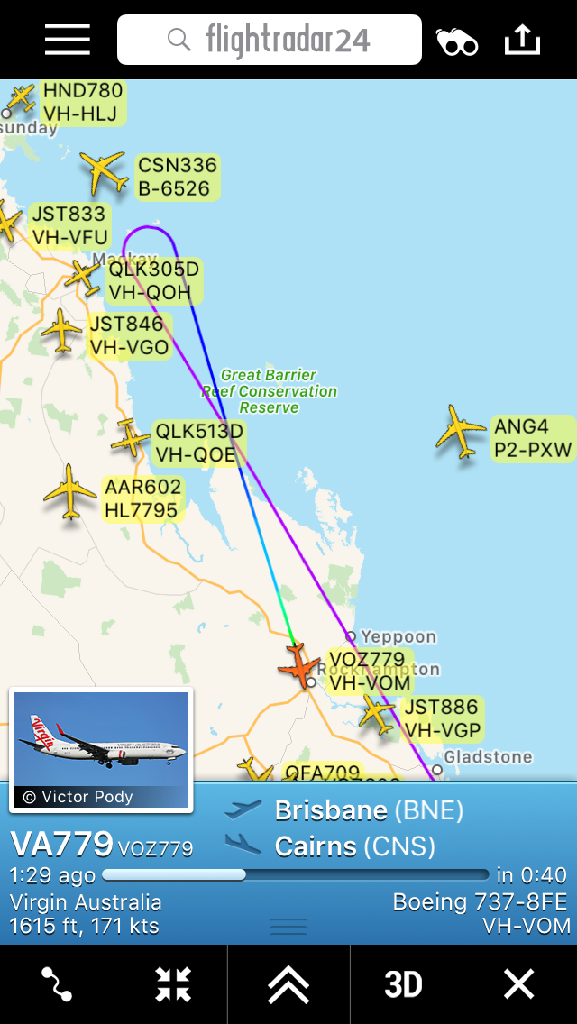 Central Queensland Plane Spotting Flight Cancellations