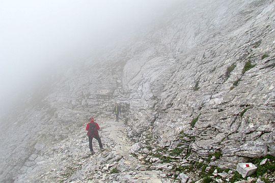 Na stoku Bajuwi Dupki (Баюви Дупки, 2820 m n.p.m.).