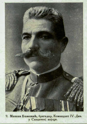 Masan Bozović, general Commandant of the 4th Division in Sandzak Army