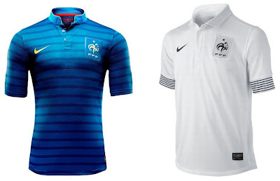 French Home+Away Euro 2012 Kits (Nike)