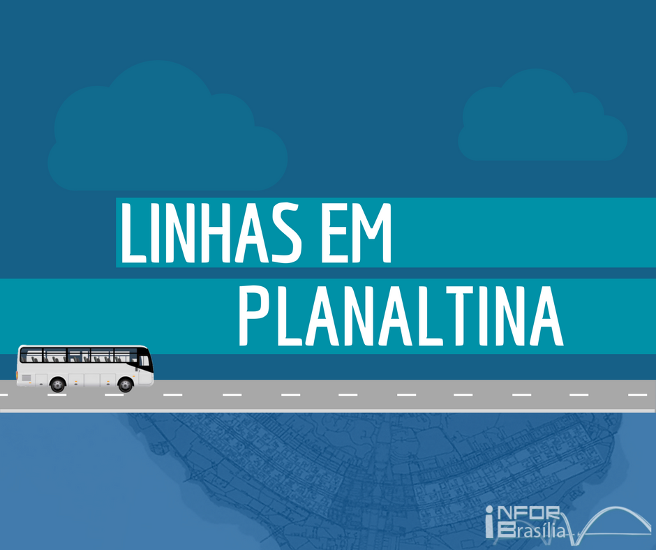 Horário de ônibus das linhas de Planaltina