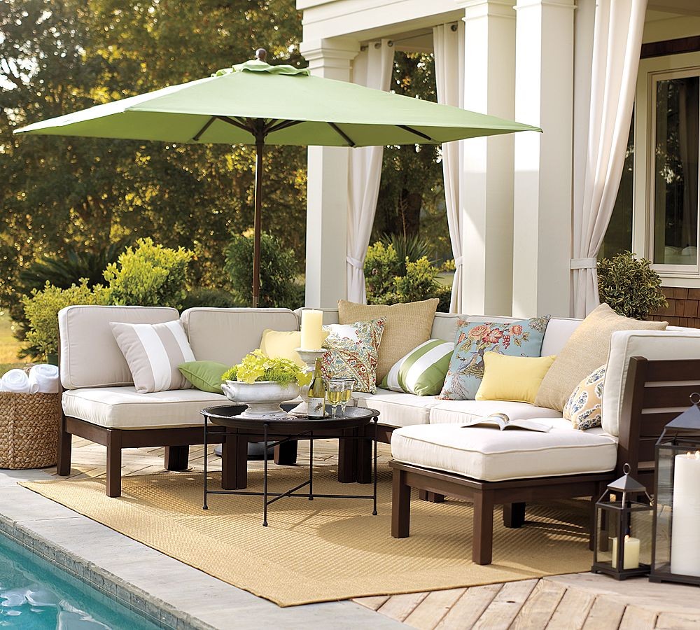 Outdoor Garden Furniture Designs by Pottery Barn