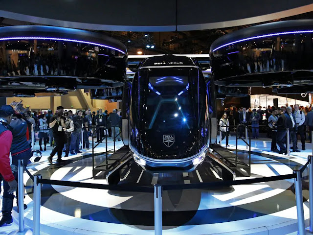 Photo of Bell's flying car from CES 2019