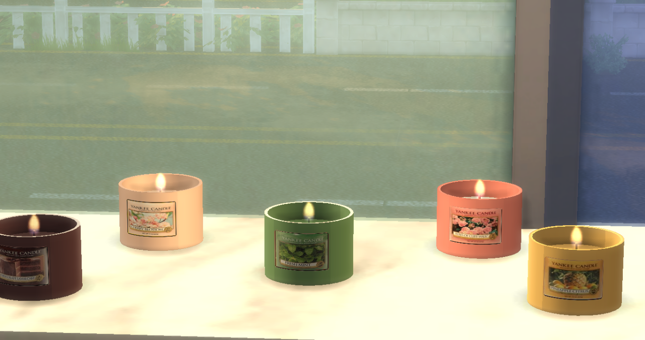 My Sims 4 Blog Yankee Candles by Darkiinmyheart