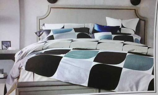 Sprei Jepang Motif Kotak Abstrak Hitam Sprei Jepang Motif Kotak Abstrak Hitam