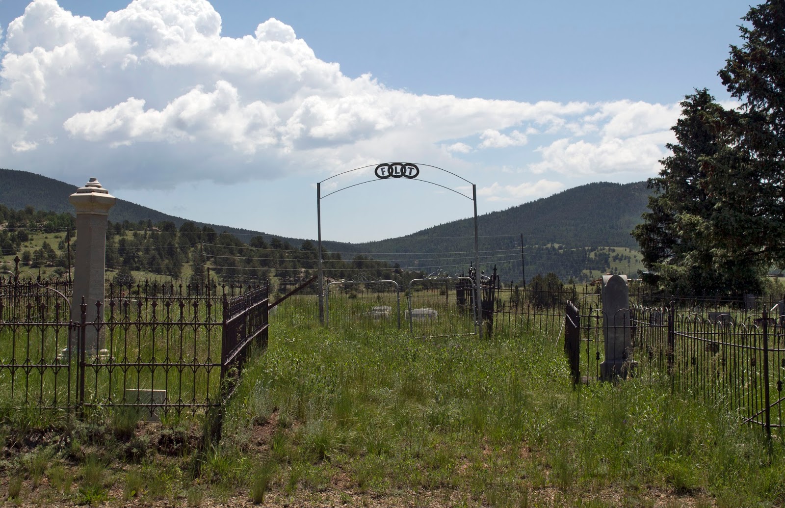 περιπλάνηση Sunnyside Cemetery, Victor, CO