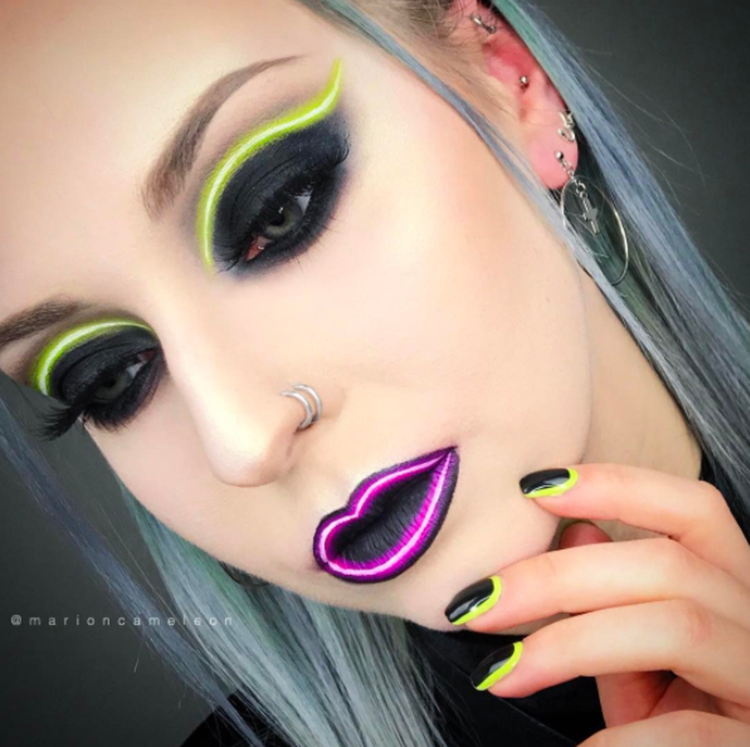 makeup neon