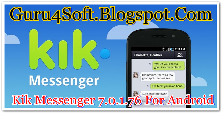 kik messenger app free download for android