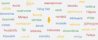 Google map languages