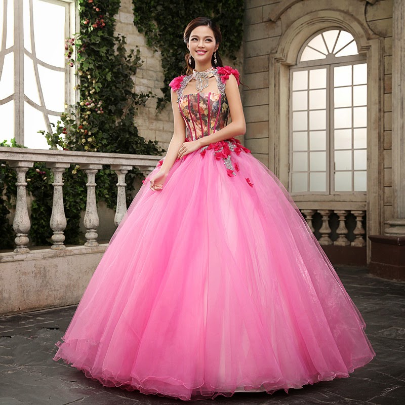 Pre Wedding  Photography Pink Ball Gown  My Gown  Dress 