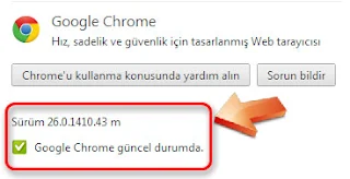 Google Chrome 26.0.1410.43 m yükle