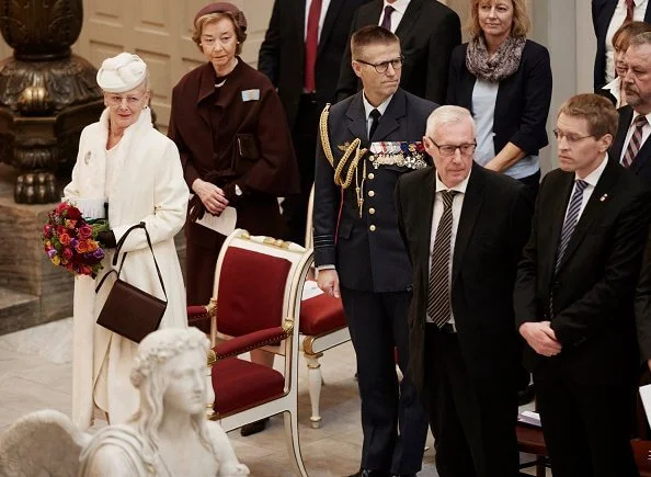 Danish Queen Margrethe attended church service on the occasion of the 100th anniversary of Southern Jutland's reunion with Denmark