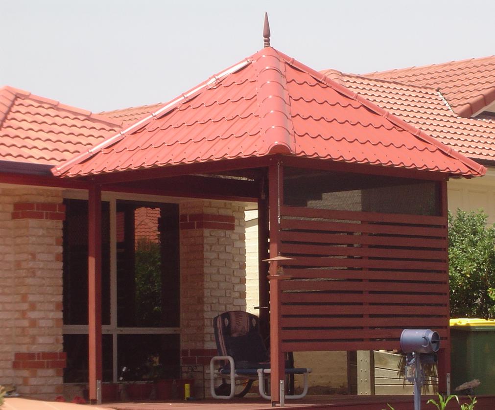 Metal Tile Roofing Sheets How to make most out your gazebo project