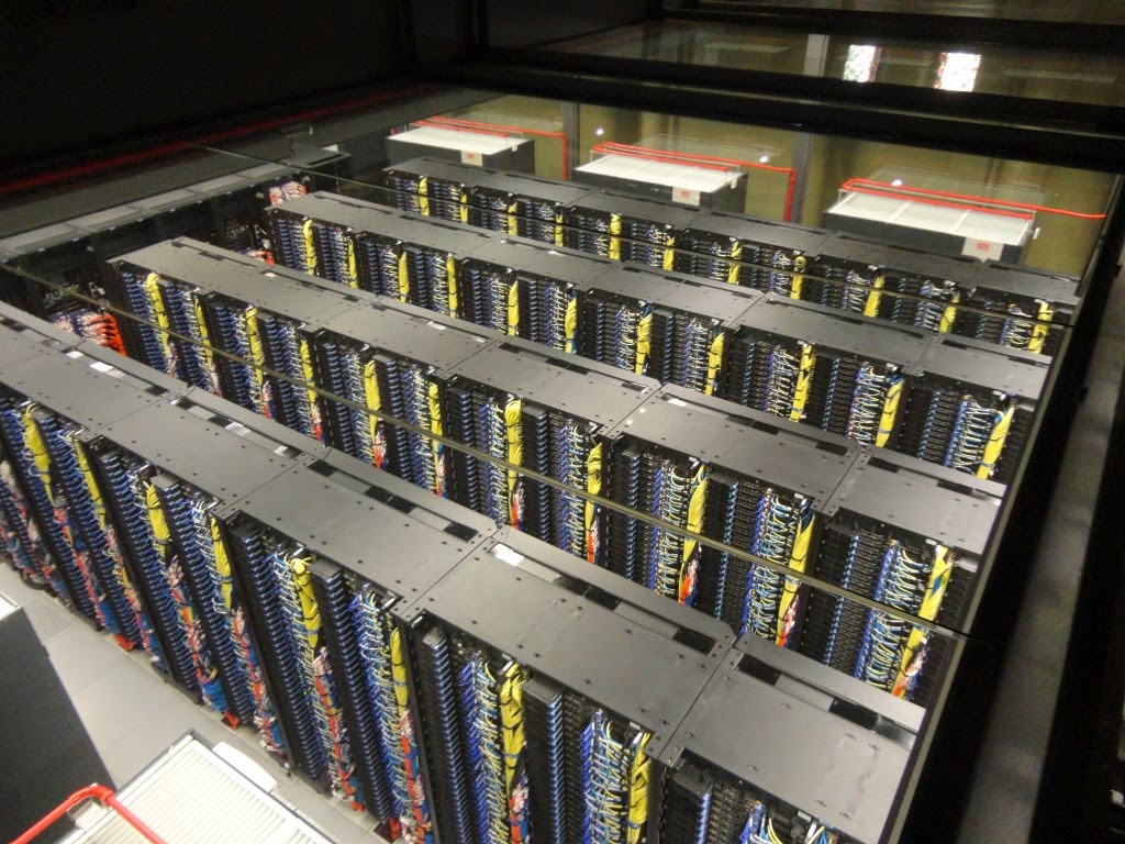 View from the top of the Supercomputer. View from the top of the Supercomputer.