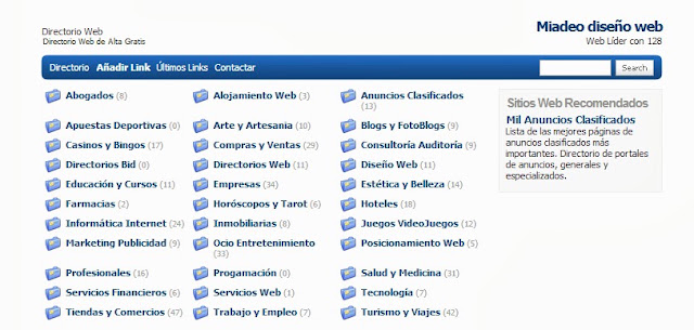 GrupoNavío: Listado de directorios gratuitos para añadir tu web