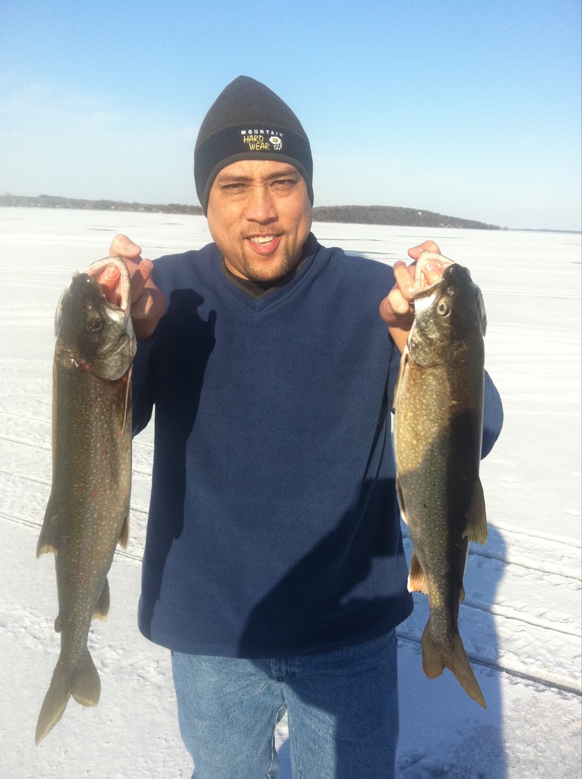 Norton's Lake Report and Catch of the Day FEB 2019 ICE FISHING