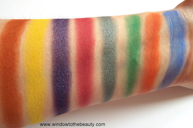 Juvia's Place Afrique Swatches