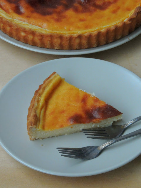 Tarte au flan Parisien, Parisian Custard Pie Tarte au flan Parisien, Parisian Custard Pie