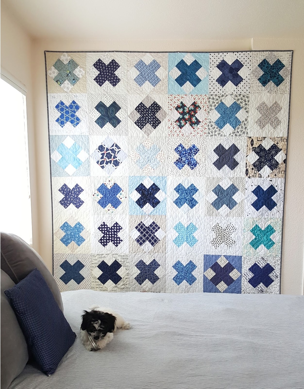 Woodberry Way Blue Raspberry Kiss Quilt for Fallen Officers