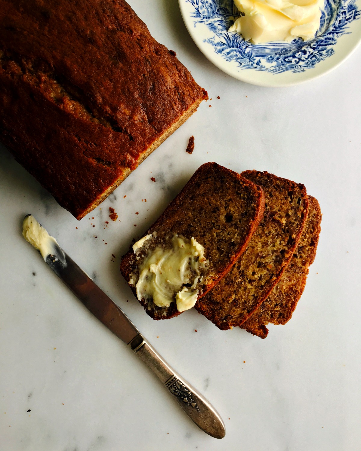 sweetsugarbean Brown Butter Buttermilk Banana Bread and Book News!