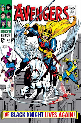 Avengers #48, the Black Knight rides again