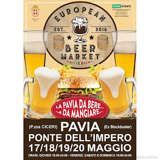 European Beer Market dal 17 al 20 maggio Pavia European Beer Market dal 17 al 20 maggio Pavia