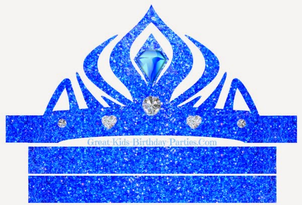 Frozen in Blue: Free Printable Crown or Tiara. | Oh My ...