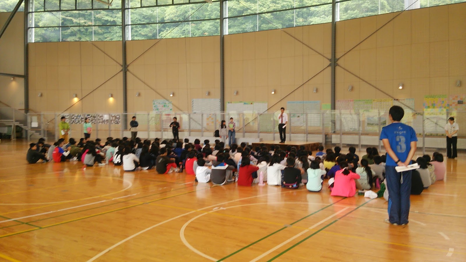 蒲田小の様子 とうぶ移動教室4日目
