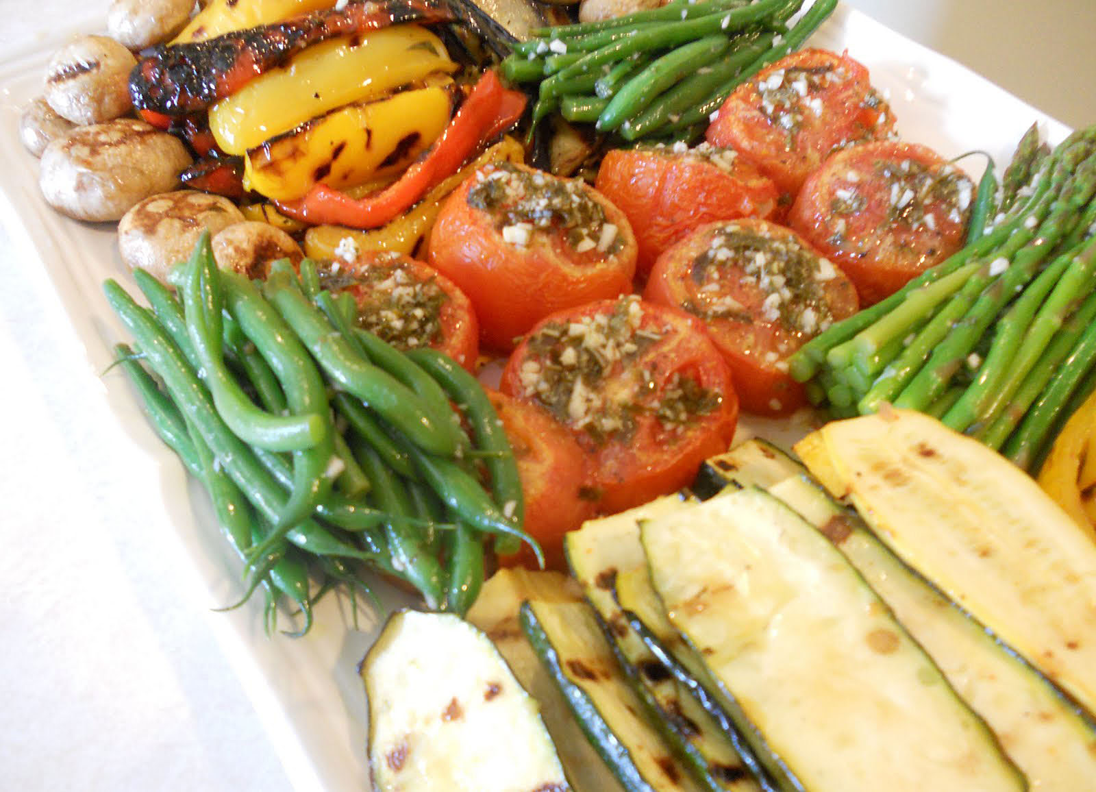 Grilled Marinated Vegetable Platter That Is Sure to Wow